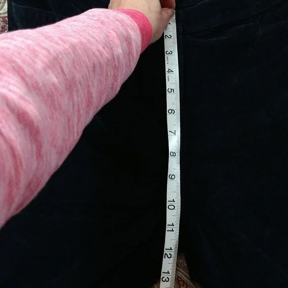 Size 8P Northern Reflections essential slim black corduroy pants - Picture 15 of 15